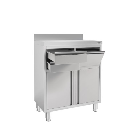 Stainless steel coffee base cabinet