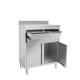 Stainless steel coffee base cabinet