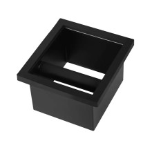 In-Counter coffee grounds knock box 