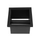 In-Counter coffee grounds knock box 