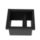 In-Counter coffee grounds knock box 
